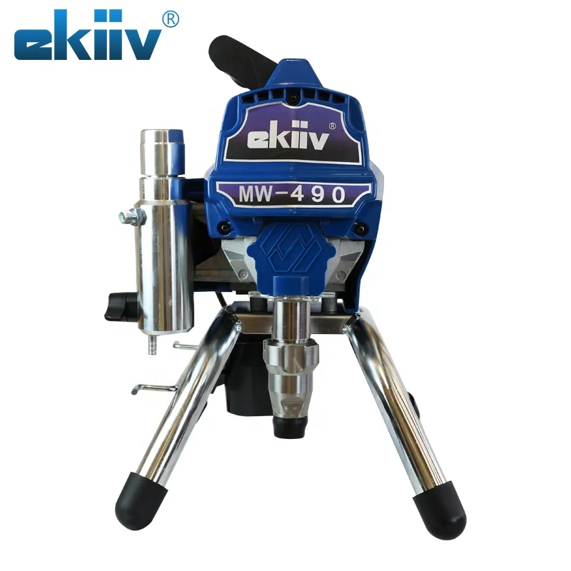 High Efficiency EKIIV 3.5L 3L 2.5L 2.7L 395 495 595 Large Flow Electric 220V 110V Airless Paint Sprayer with Piston Pump