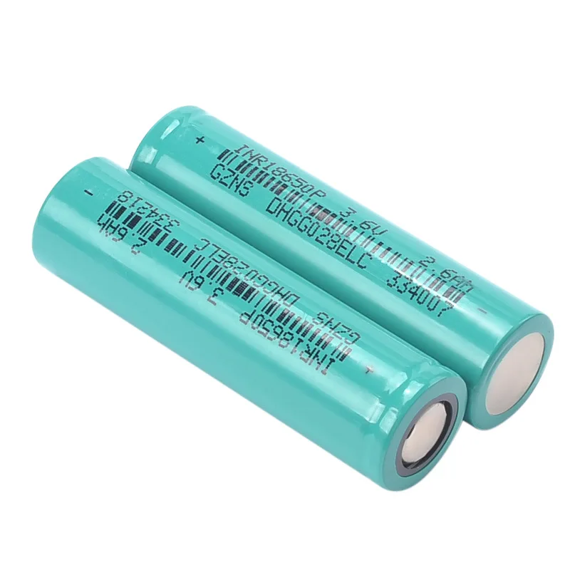 Cylindrical Cell Inr18650 Battery 3.7v Li-ion Rechargeable Batteries ...