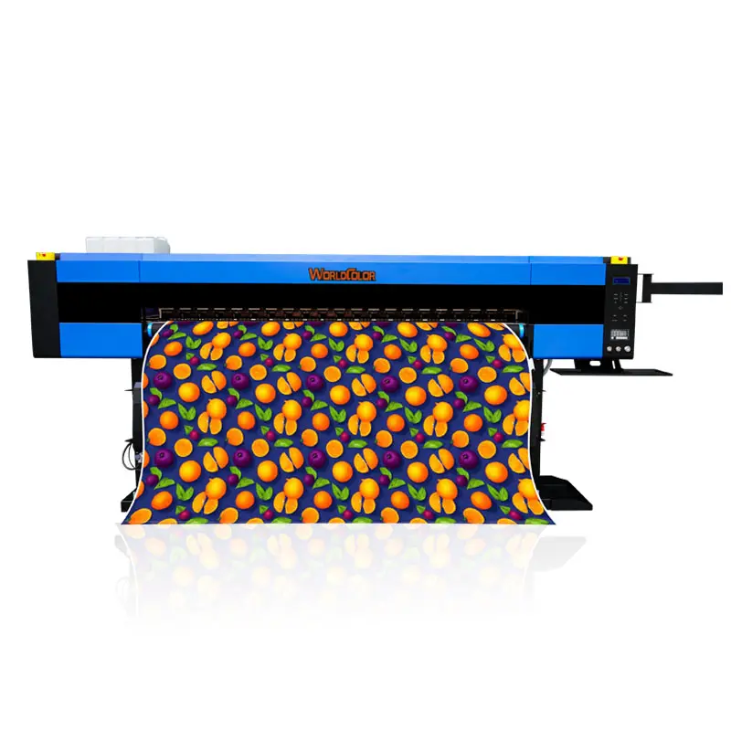 Worldcolor 4 Heads Sublimation Printer - High Quality Textile Printing ...