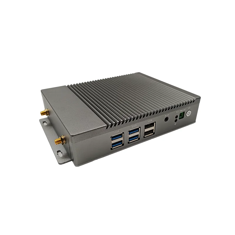 Celeron N97 Dual LAN Mini PC Ubuntu X86 Win 10 11 Minipc Mini Itx Pc case Fanless Industrial Mini Pc