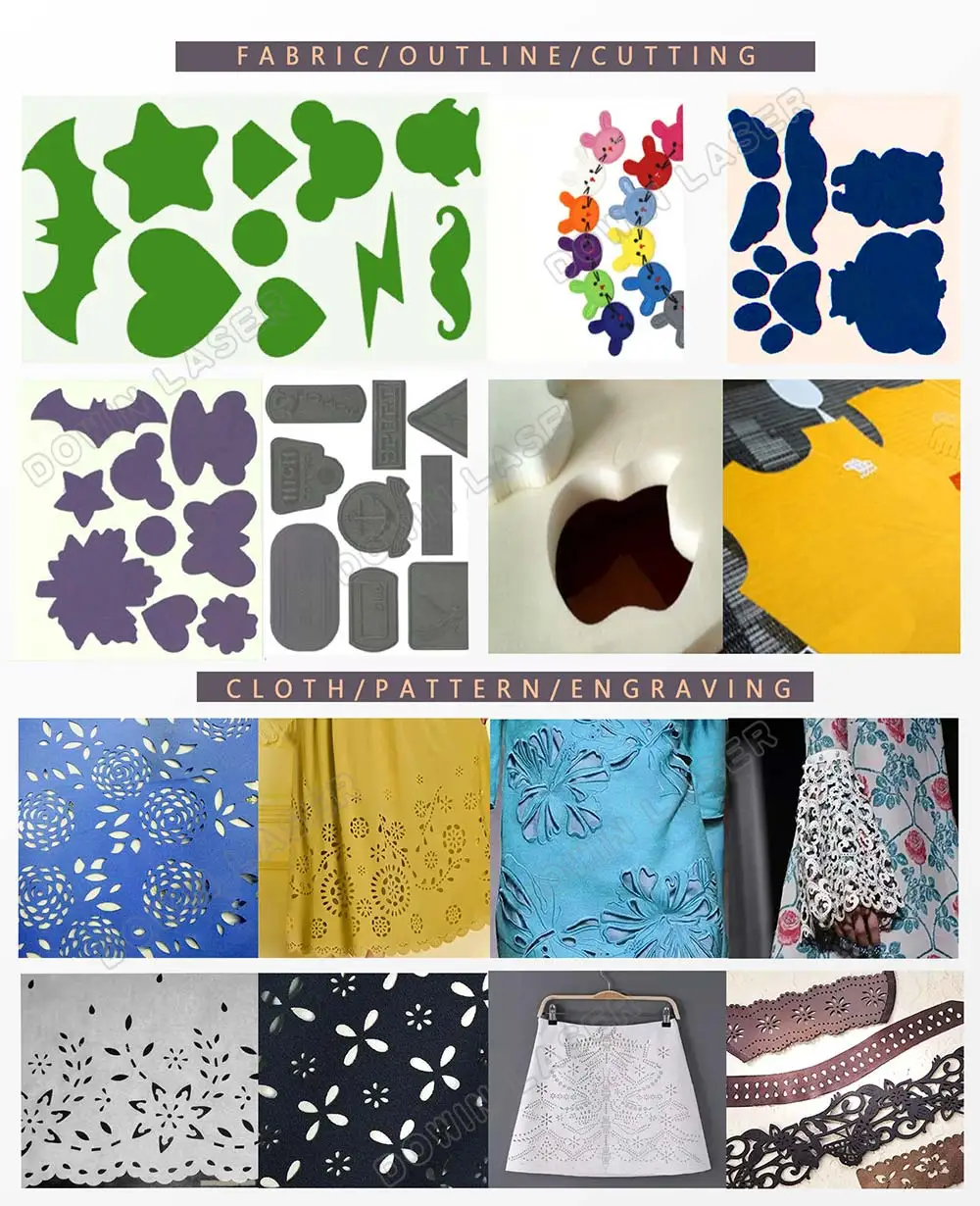 Auto Feeding Garments Cutting Laser Machine 130W Laser Flower Embroidered Mesh Fabrics Cut Co2 Laser Cutting Machine 1812 Price
