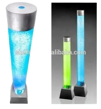 Lampada Da Terra Sensoriale A Bolle Con Pesci, 7 Colori Cambianti, 78 Cm, Per Camera Bambini E Relax