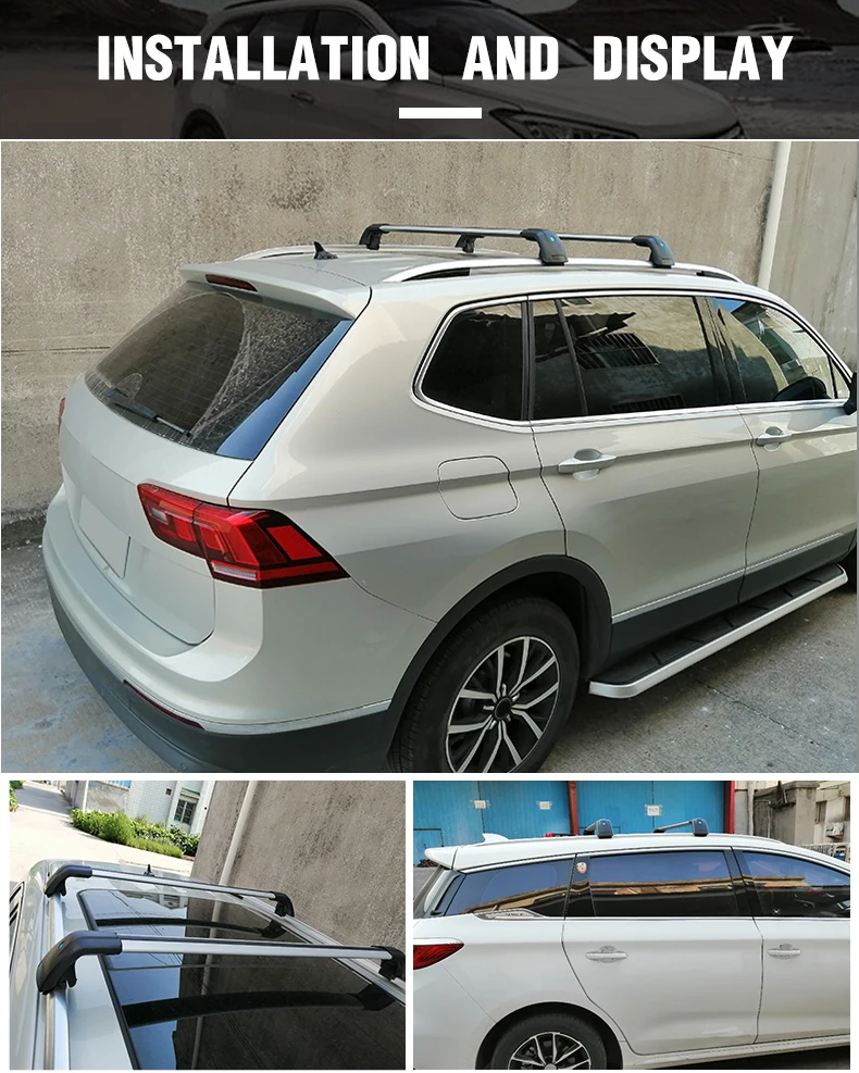 115CM Universal Surfboard Roof Rack Rail Aluminium Crossbar