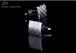 Новое поступление металлические ювелирные изделия подарок Классические запонки для мужчин костюм рубашка Запонки