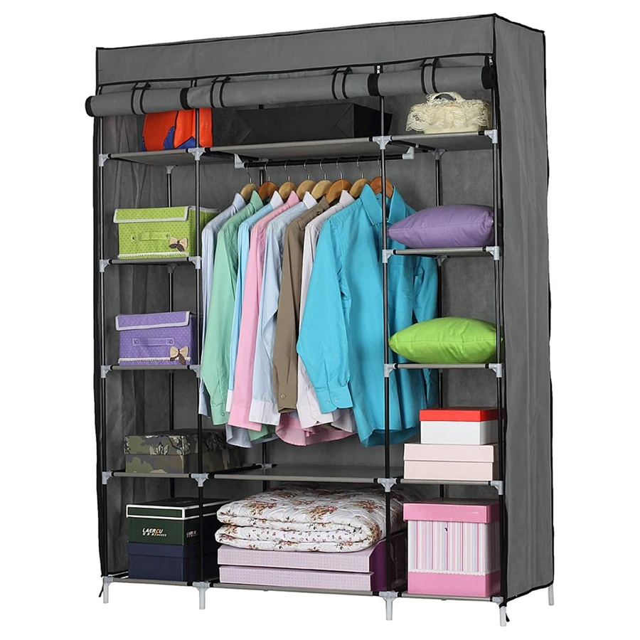 Latest New Designs Assemble Style Fabric Wardrobe