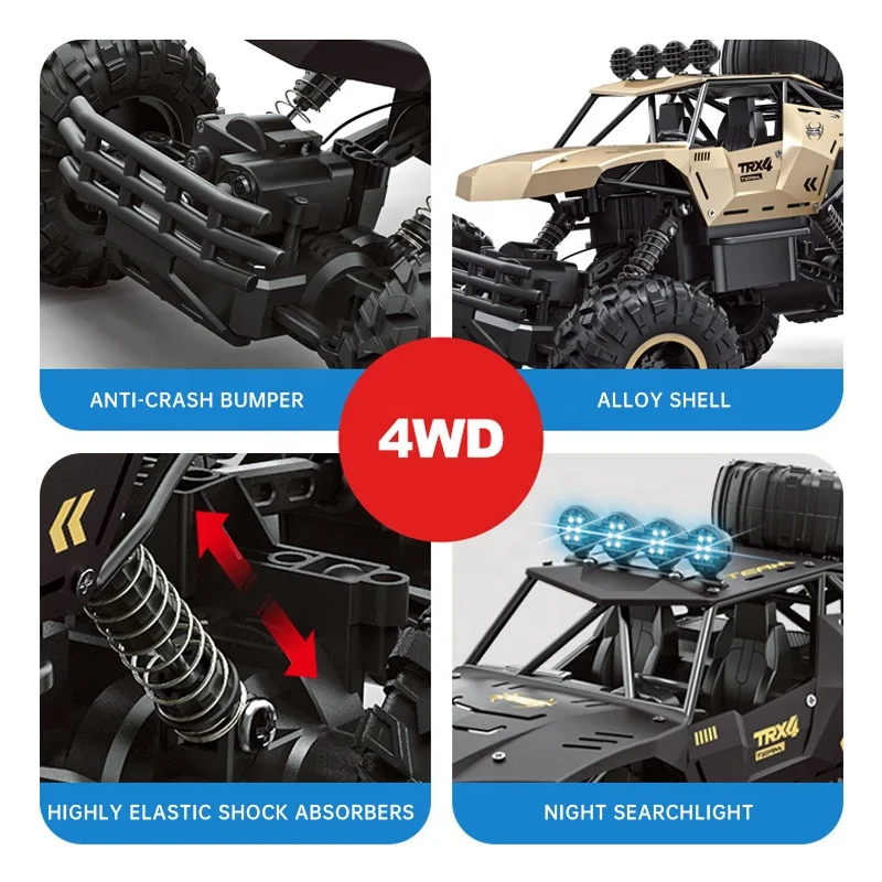 Aijh High Speed 6WD RC Vehicle - Perfect for off Road Fun