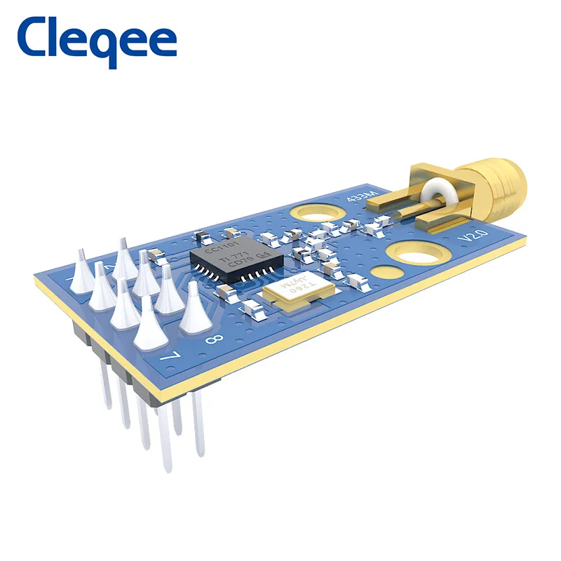 Cleqee-2 E07-m1101d-sma Cc1101 Spi 600m Long Range Wireless 
