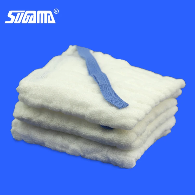 high quality surgical consumables non sterile lap sponge swab