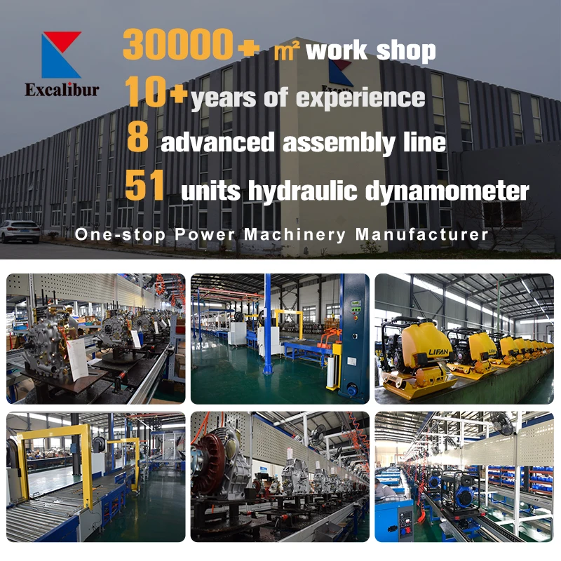 SC50 Concrete Plate Compactor Machine Manual New Vibrating Mini Plate Compactor