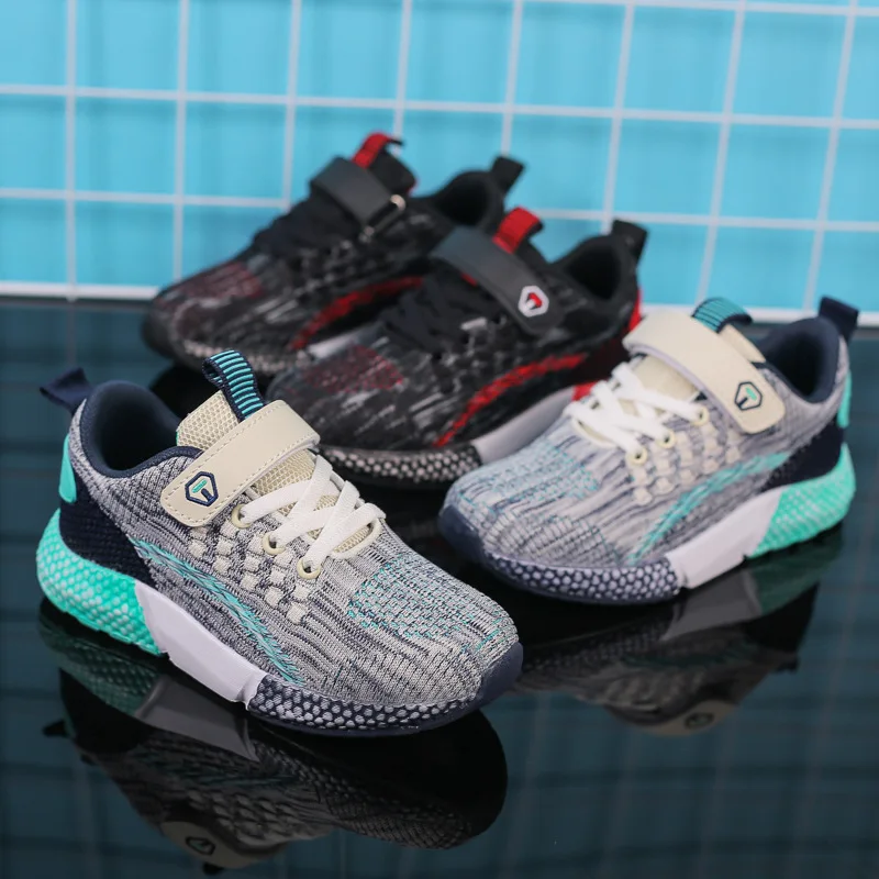 
2020 Китай, оптовая продажа, высокое качество, Лидер продаж, популярная вязаная сетчатая ткань, детские кроссовки yeezy, детская повседневная спортивная обувь 