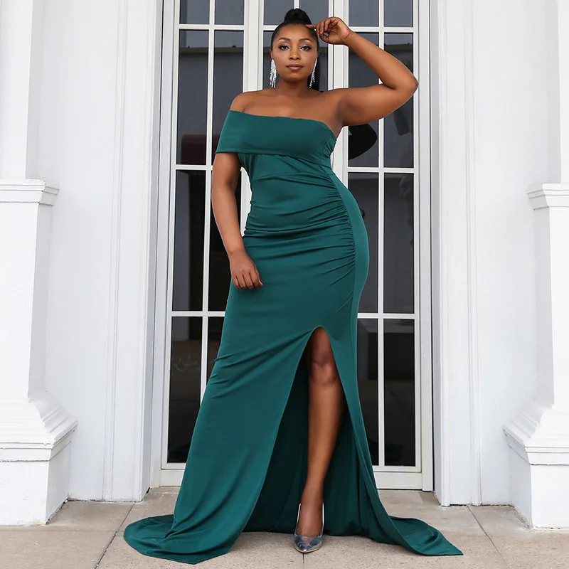Novance P0109 Fashion Slim Fit Plus Size Evening Dresses For Fat Women Maxi  Elegant Women Dresses Emerald Green Formal Dress - Buy Maxi Elegant Women  Dresses,Emerald Green Formal Dress,Plus Size Evening Dresses