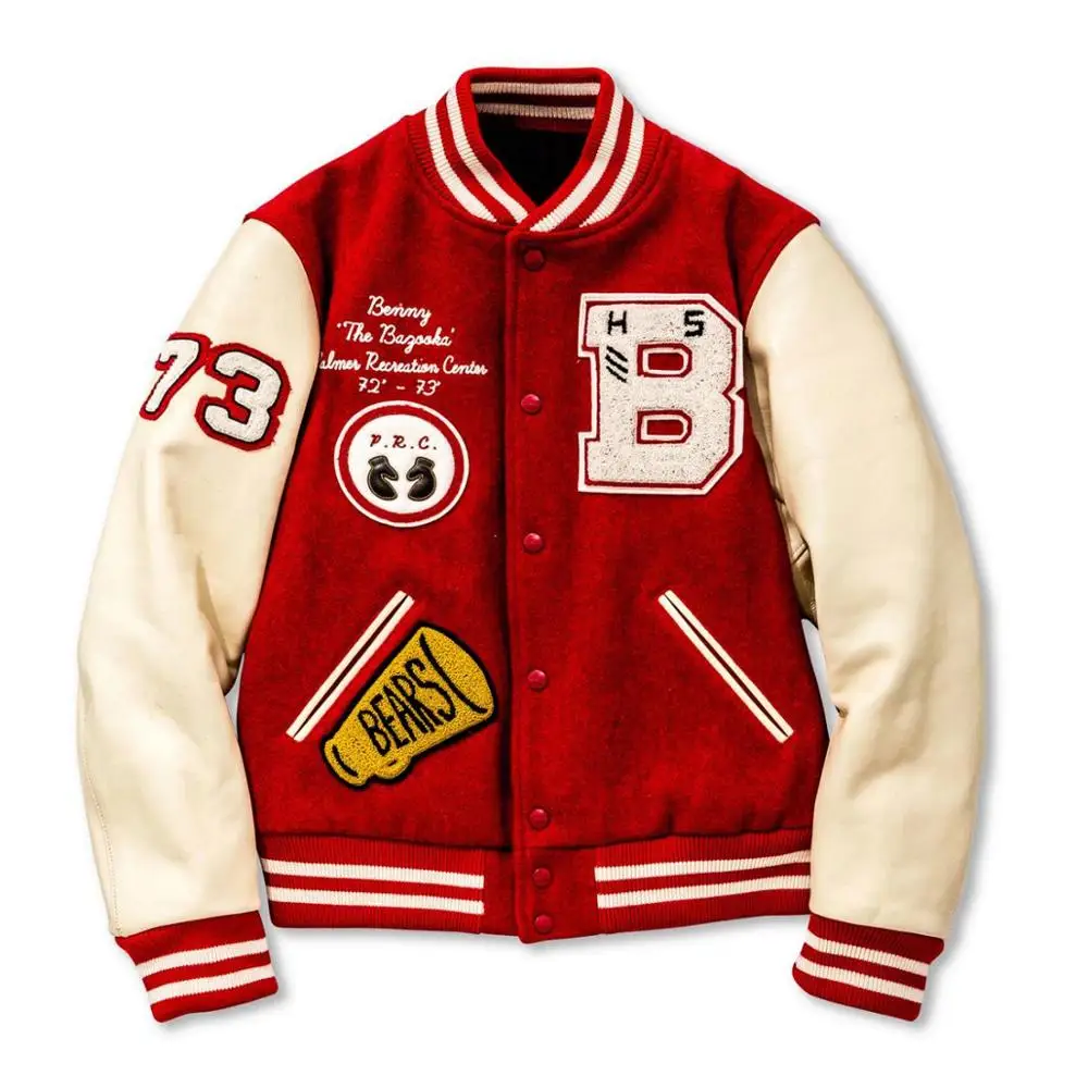 2024 Wholesale Men Varsity Jackets Letterman Jackets Custom Baseball  Letterman Varsity Bomber Jacket