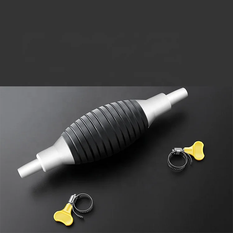 High Flow Siphon Hand Pump Portable Manual Car Fuel Transfer Pump for Gas Gasoline Petrol Diesel Oil Liquid Water
