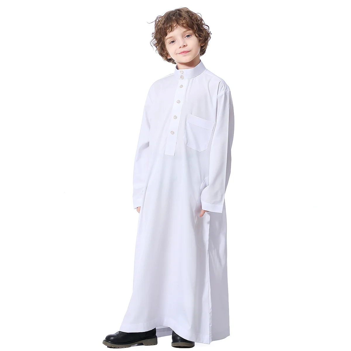 Hot Sale Saudi Dubai White Light Blue Maroon Red Children Muslim ...