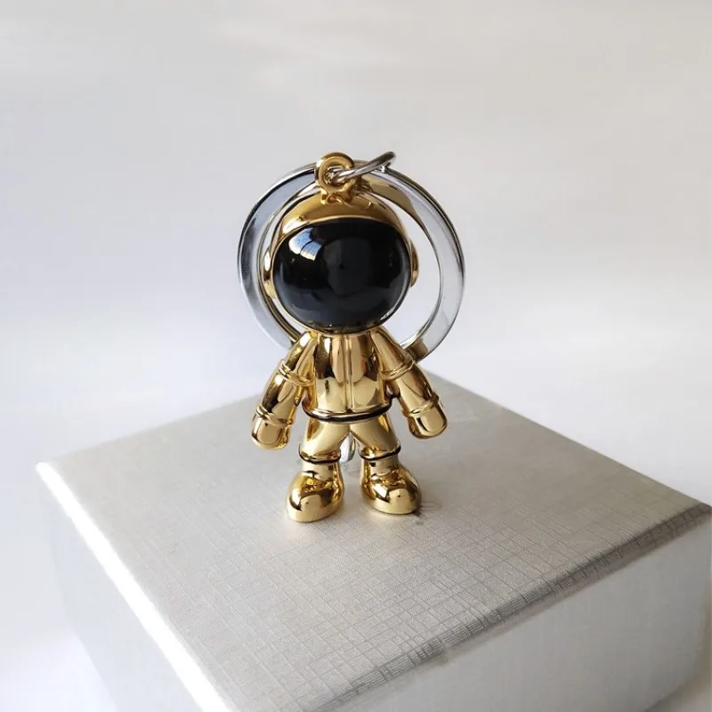 Fashion New Handmade 3d Spaceman Key Chain Key Ring Alloy T For Boyfriend Astronaut Space 0602