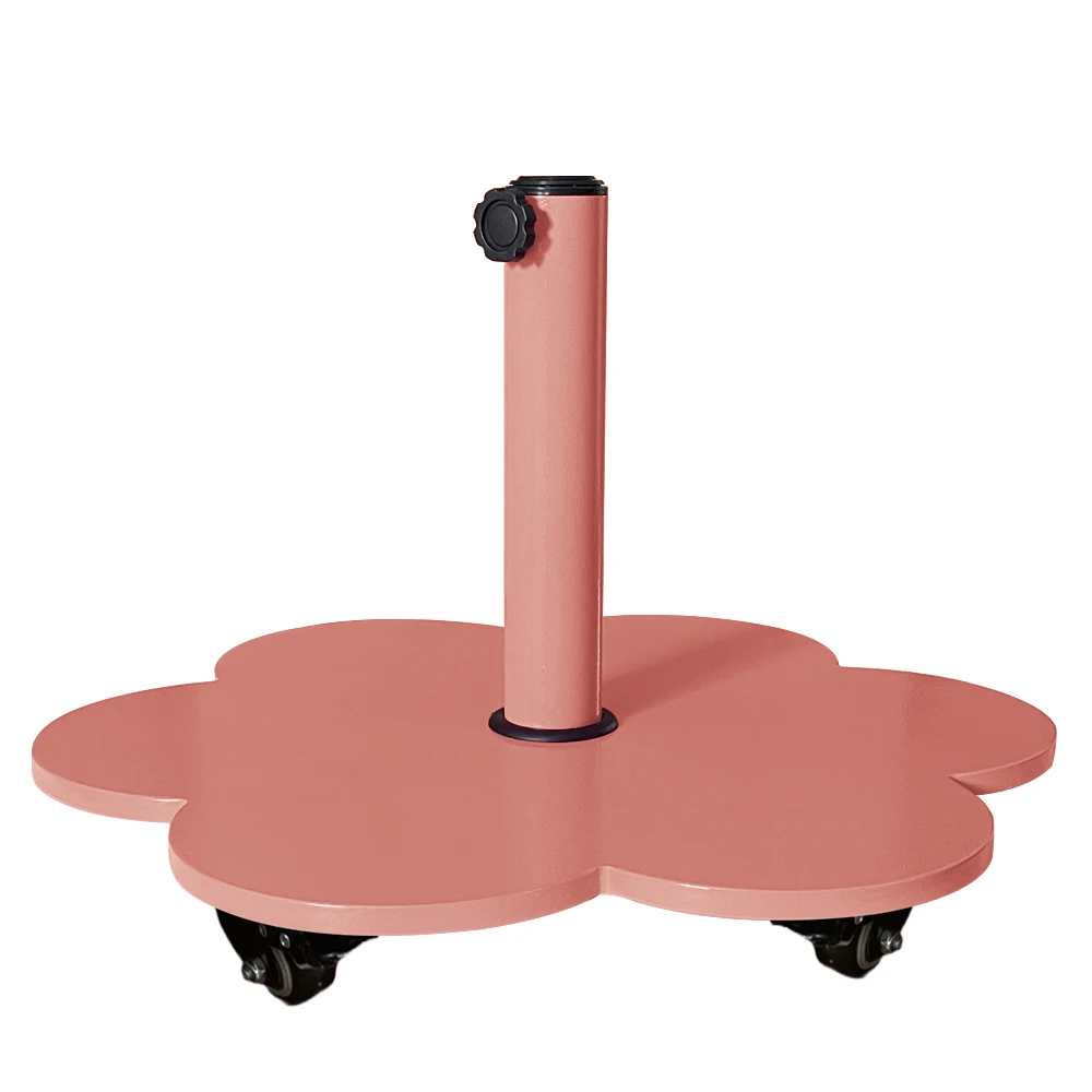 Modern Outdoor Garden Beach Umbrella Base Iron Steel 25kg Waterproof for Courtyard Furniture details