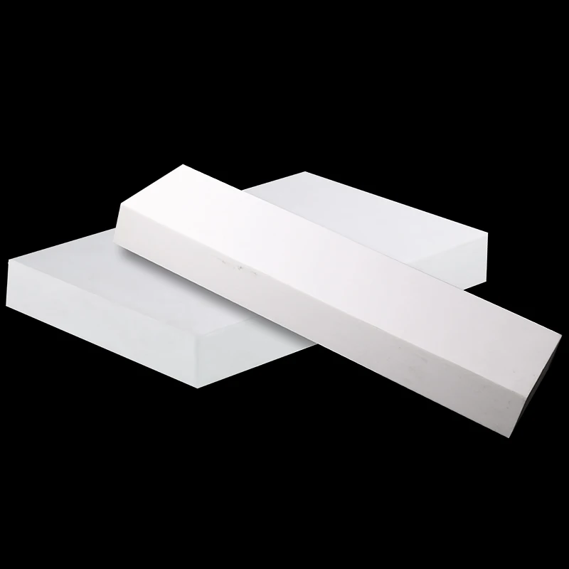Wholesale custom thickness Natural Color high temperature white PTFE virgin plastic sheet