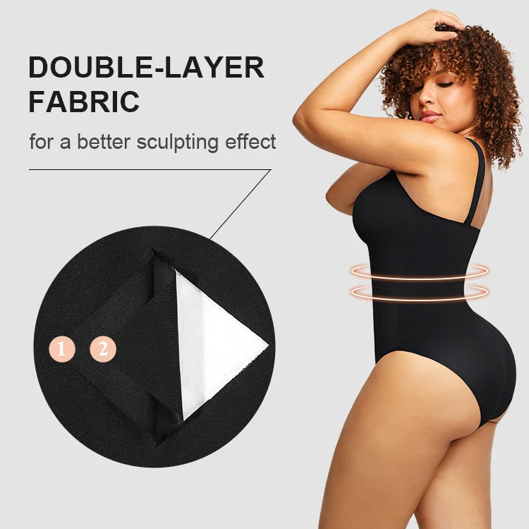 Attractive Streetwear Compression Bodysuit Shapewear For Women Tummy