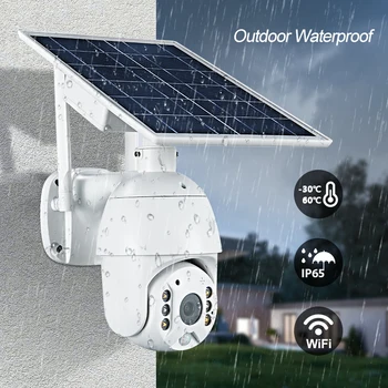 Ubox 4mp 4g Wifi Wireless Outdoor Solar Powered Security Ip Auto Human ...