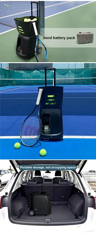 PT smart balle de tennis machine tennis ball thrower machine tennis ball machines For Training With APP Remote control factory