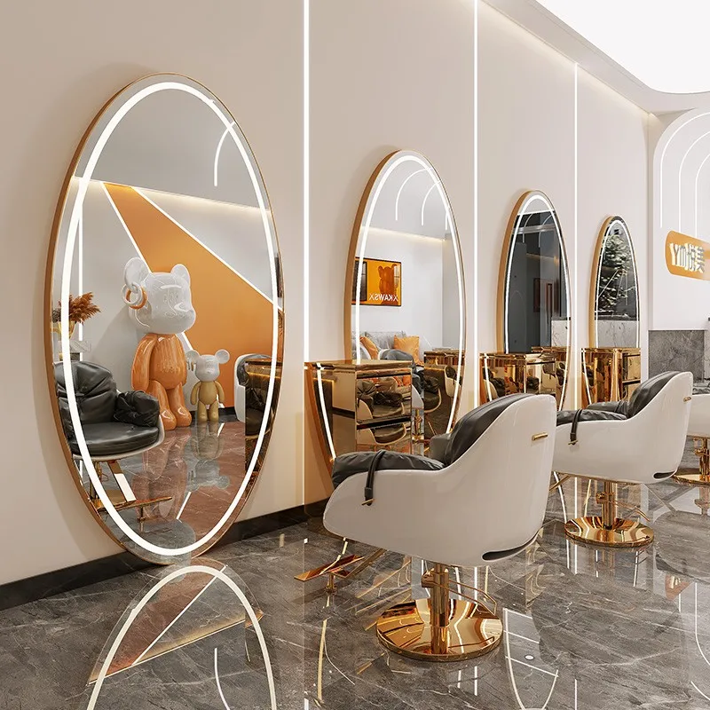 hair salon mirror