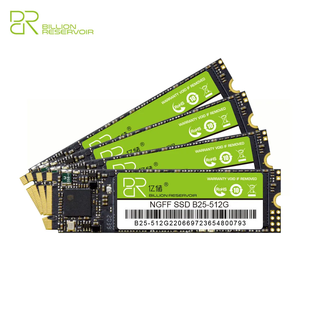 BR ngff 2280 ssd 120gb m2, SATA ssd Hard Disk 128gb 256gb sata ssd  512gb 1TB
