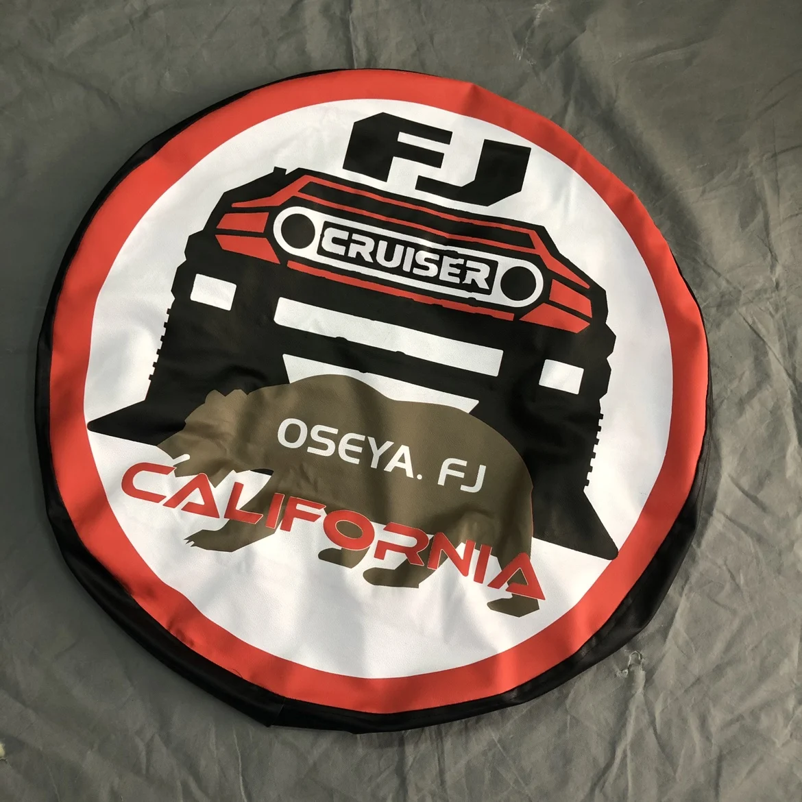 Car Spare Tire Cover For Toyota Fj Cruiser Pu Spare Tire Cover Buy