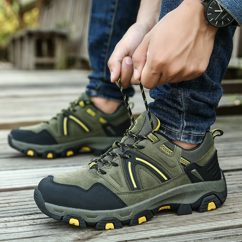 New Arrival Hiking Shoes Wholesale For Comfortable Waterproof Anti-slip Mountain Sport Hiking Shoes