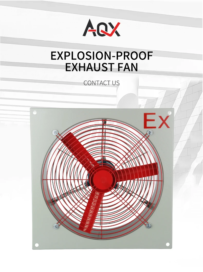 Explosion Proof Ventilation Fan, 12Inch, WaterProof, Axial - detail 2