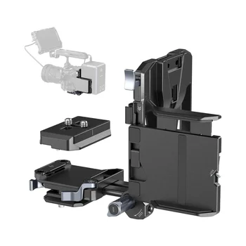For SMALLRIG All-in-One Compact Camera Video Rig for NEEWER V Mount Battery Plate Kit QR Arca LCD Screen Protection Bracket