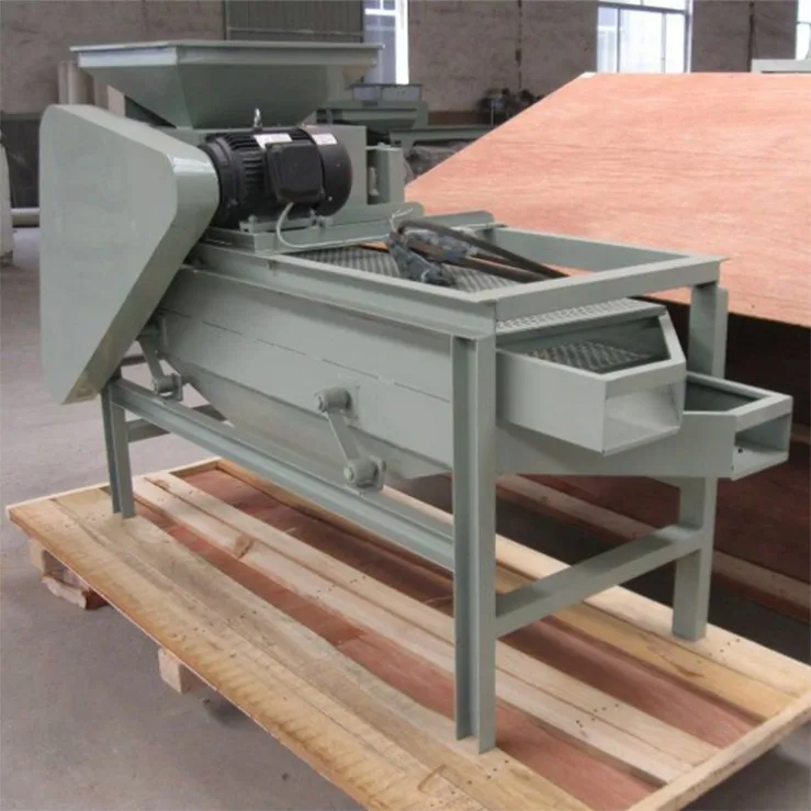 Automatic Nut Cracking Dehulling Pistachio Sheller Almond Shelling Machine