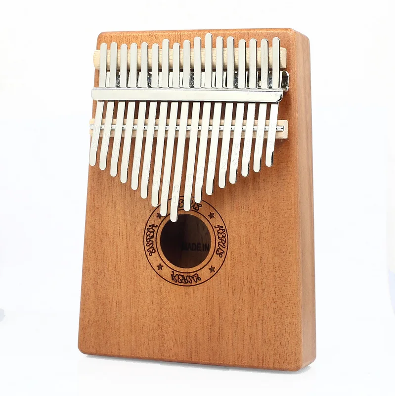 Details about   17-key Kalimba Portable Thumb Piano Mbira Mahogany Wood with Carry Bag C7O7 