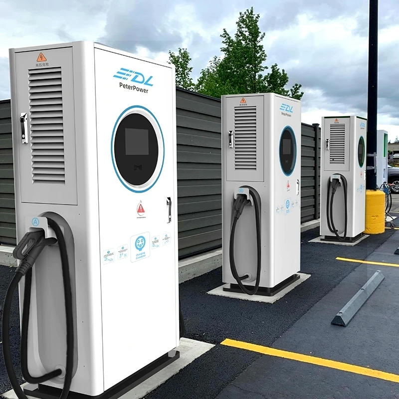 60kw to 600kw electric vehicle charging pile CCS GB/T ChAdemo socket DC super fast ev charger automobile charging machine
