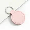 Round keychain-light pink