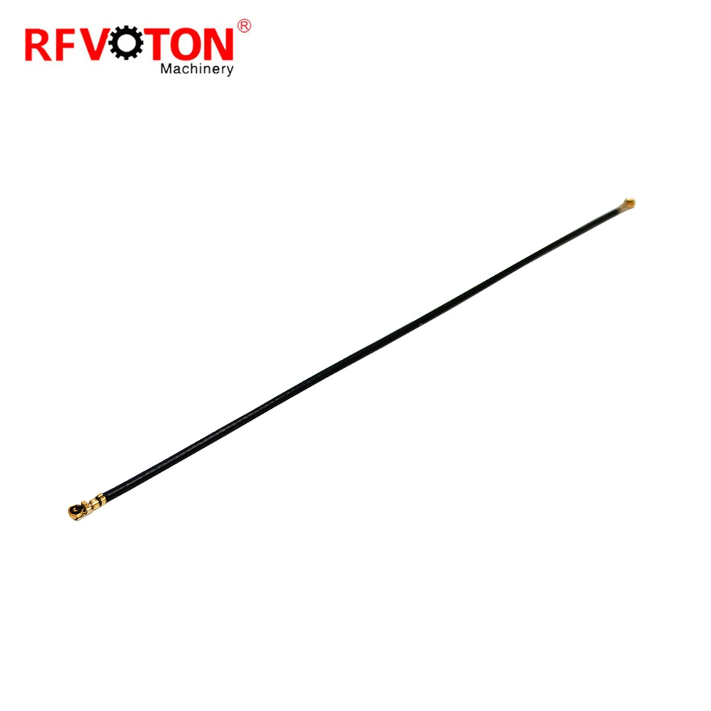 HF-Stecker-UFL5 zu U.FL4 für koaxiale Kabel mit Außendurchmesser 1,13 mm bzw. 1,37 mm, Kabelbaugruppe mit 15 cm Länge, Pigtail-Jumper-Verlängerungskabel