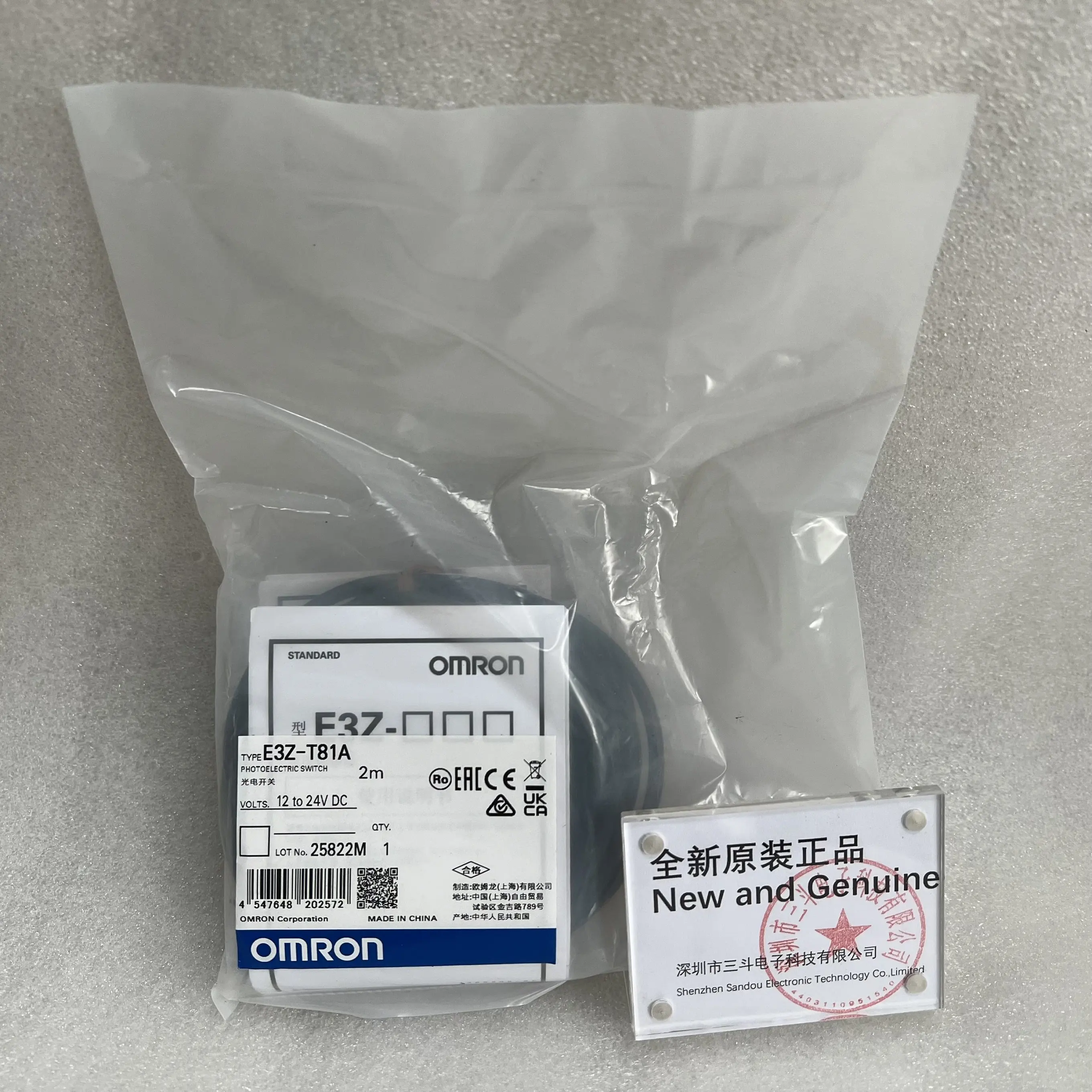 Omron Photoelectric Sensor E3Z-T81A