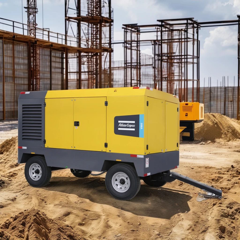 Atlas Copco XRHS1150 35bar 30m3 Diesel Mobile Air Compressor Machine 1000cfm XRHS 1150 Cfm High Pressure