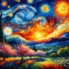 Scenario artistico di Van Gogh