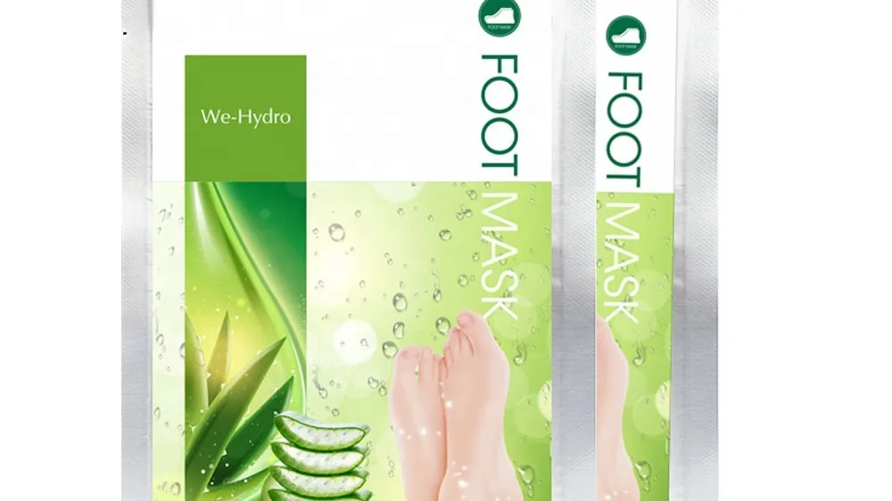 Oem Efero Aloe Vera Foot Peel Mask Exfoliating Remove Foot Dead Skin For Foot/hands Removal Of