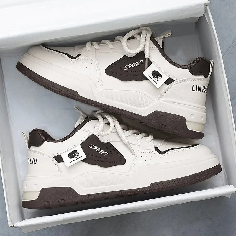Men's Shoes Summer Breathable 2024 New Versatile Sports and Casual Board Shoes Unique Original Men's Trendy Shoes