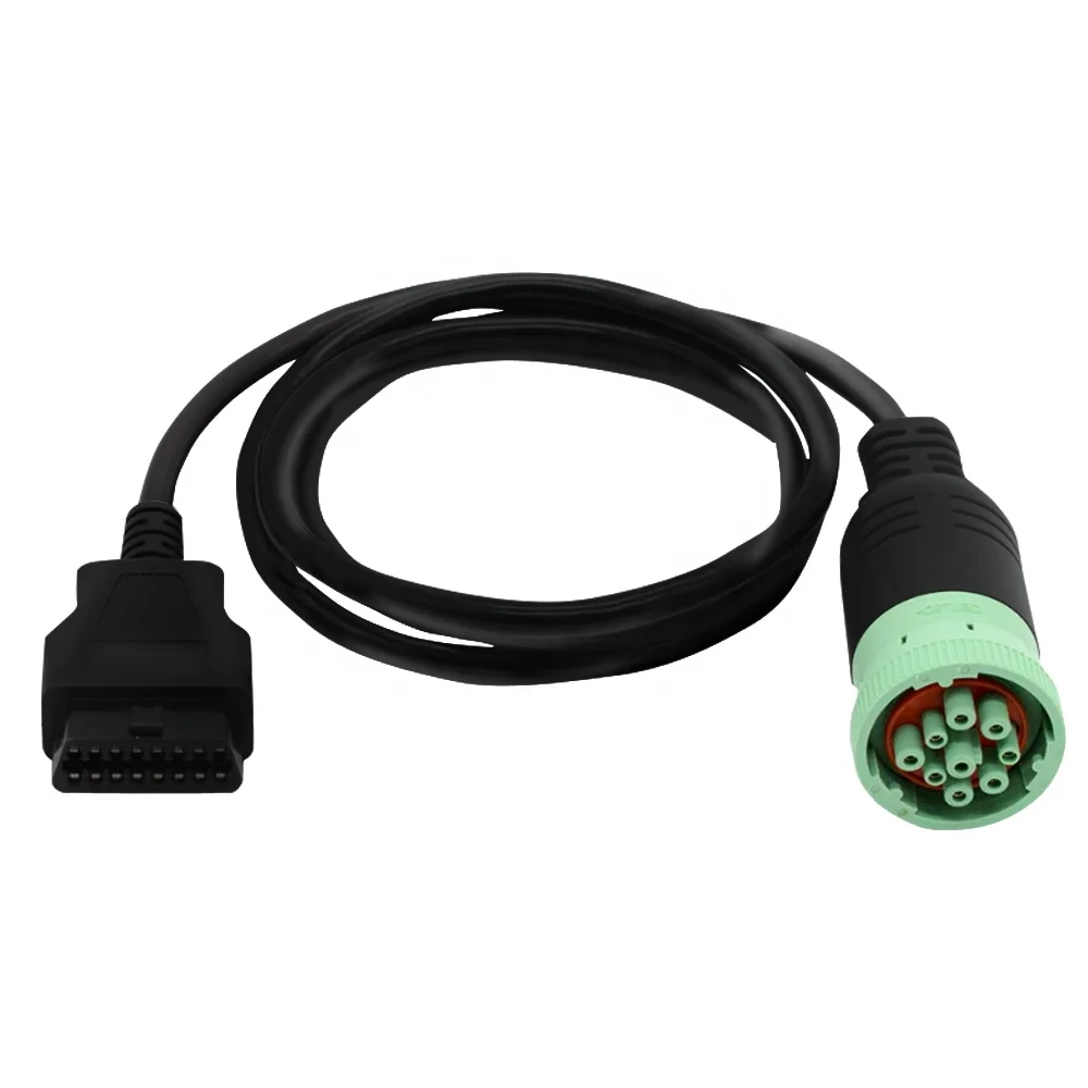 Factory Black BOD2 OBD  J1939 Can Bus Cable SAE J 1939 Eld Cable