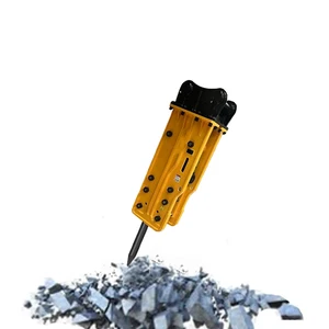 Mining Excavator Hydraulic Breaker Top Breaker Hammer Concrete Rock Stone Construction Breaking Machine