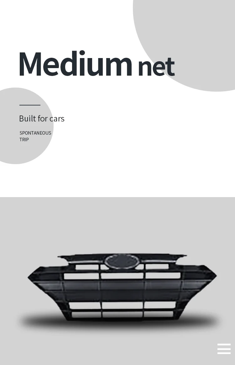 Carval Car Body Parts Oem Chrome Front Grille For Hyundai Buy For Kia