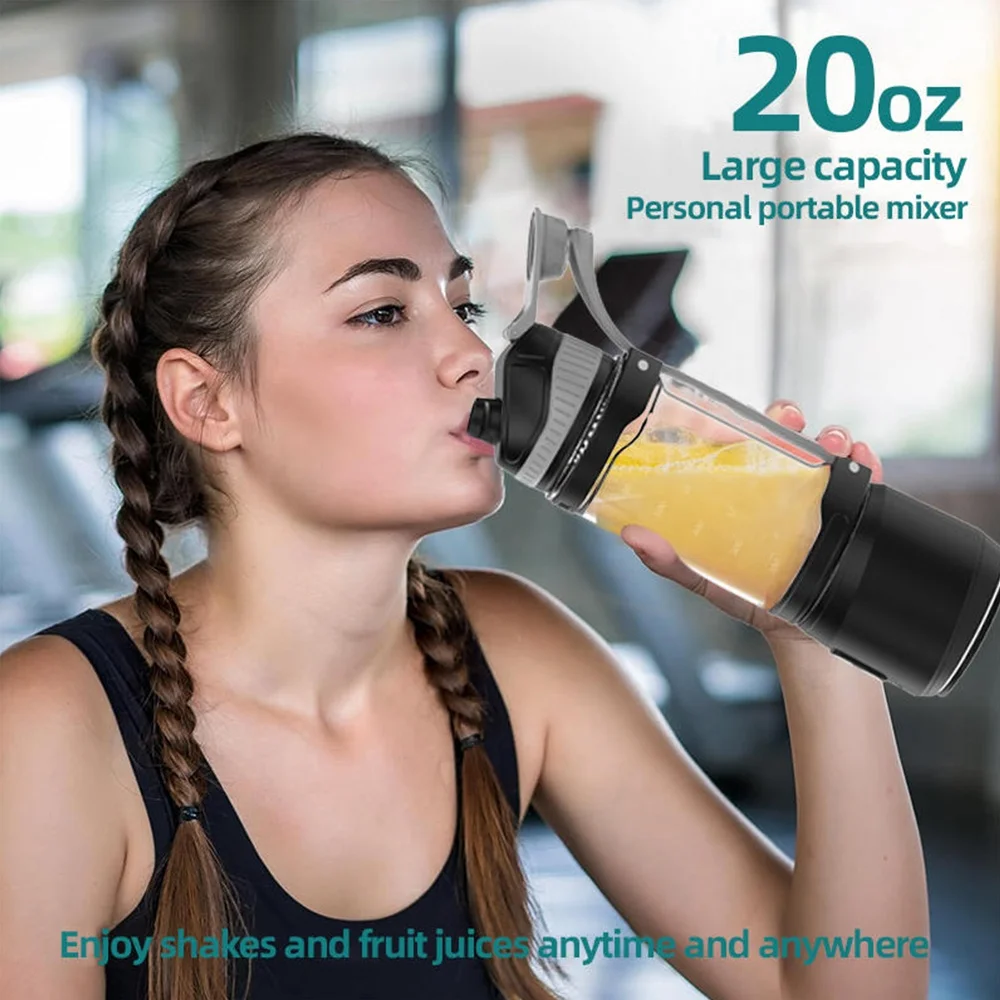 Customized Hand Held Blender Automatic Protein Shake Drink Mixer Crush Blender Portable