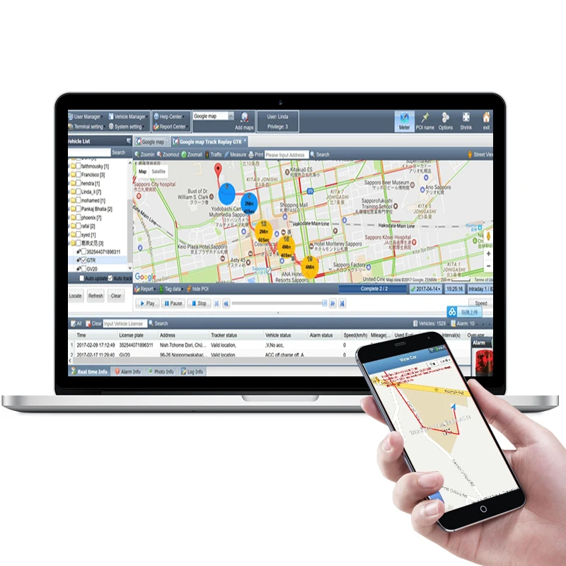 Source Real time based vehicle tracking device tracking software for tracker on m.alibaba.com