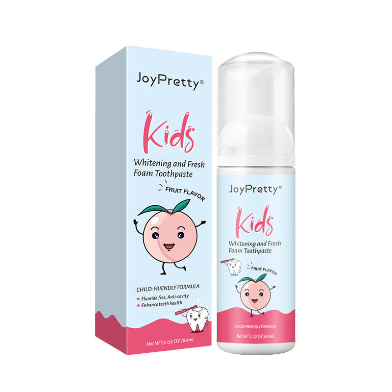 Детская зубная паста Mu Si пищевая пена против кариес отбеливающая удаляющая пятна и Очищающая для