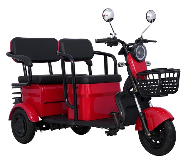 Convenient steering 3 wheel tricycle adult electric tricycle passenger tricycle