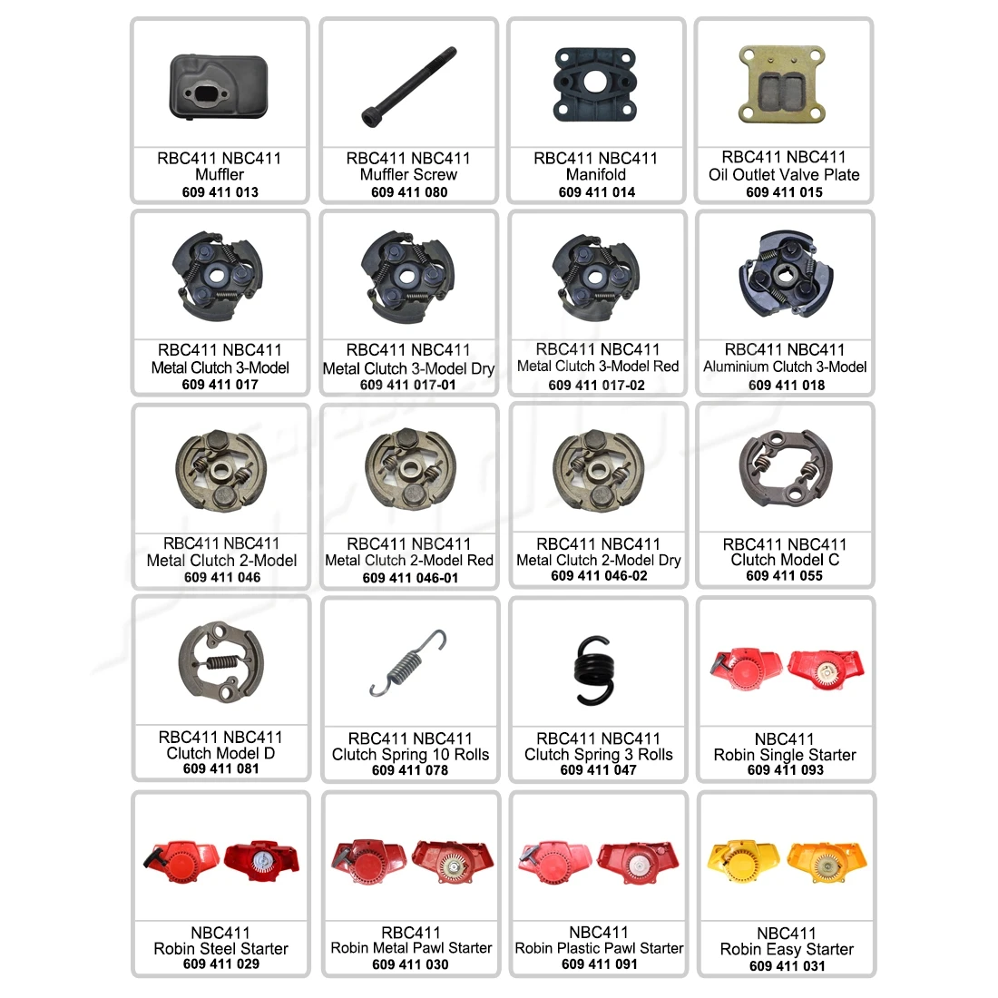 Grass Trimmer RBC411 NBC411 Fuel Control Valve Cock for Makitas 411 40-6 40.2CC Brush Cutter Machine Carburetor Parts