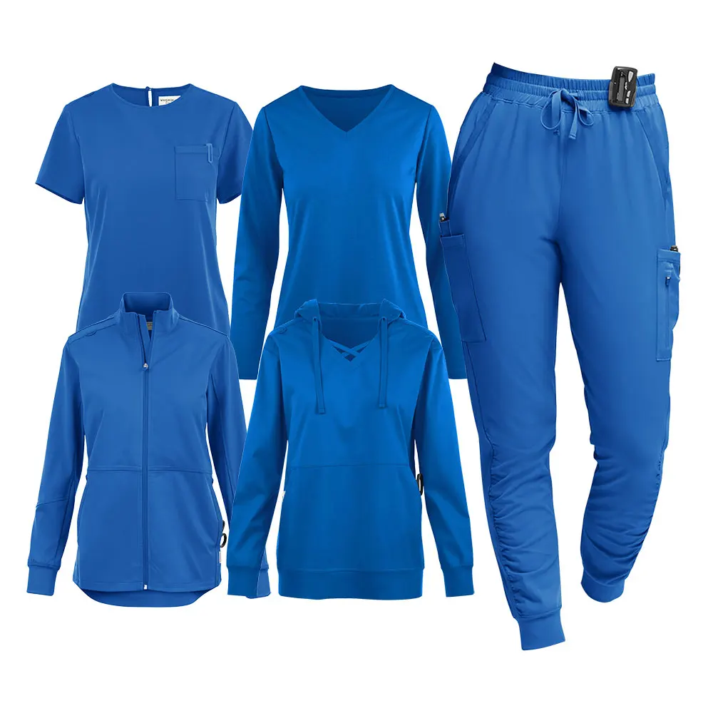 Custom Fashion Female Medical Scrubs Manufacturers Vendors Nurse Scrubs