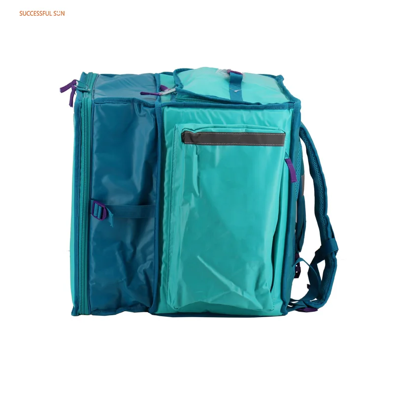 product custom insulated food delivery bag pizza delivery backpack bag box soft sided cooler bags-4